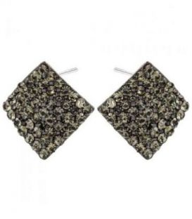 Серьги-гвоздики “Ромбик”