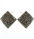 Серьги-гвоздики “Ромбик”