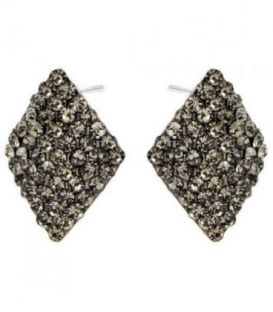 Сережки-гвоздики "Ромбик"