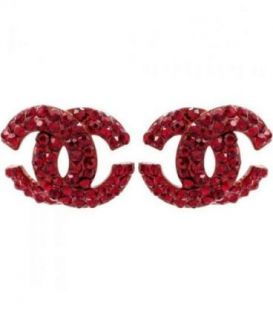 Серьги-гвоздики “Chanel”