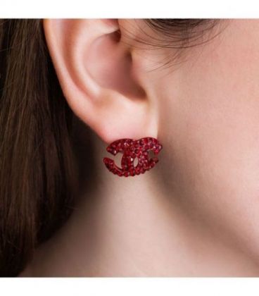 Серьги-гвоздики “Chanel”