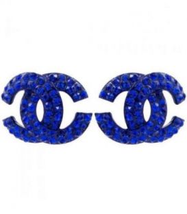 Серьги-гвоздики “Chanel”