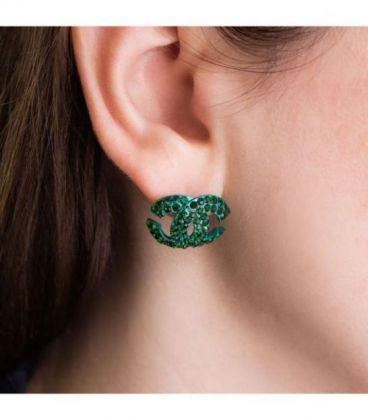 Серьги-гвоздики “Chanel”