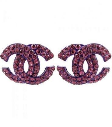 Серьги-гвоздики “Chanel”