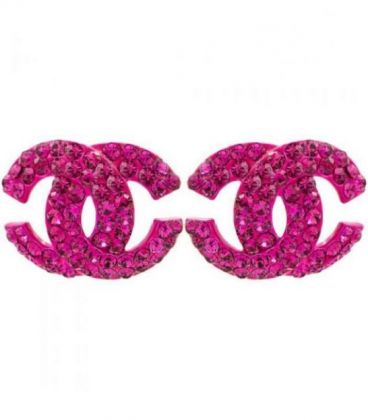 Сережки-гвоздики "Chanel"