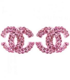 Сережки-гвоздики "Chanel"