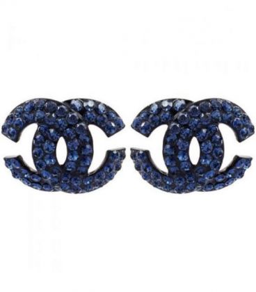 Серьги-гвоздики “Chanel”