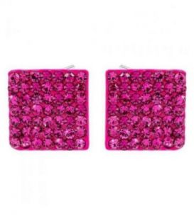 Сережки-гвоздики "Куб"