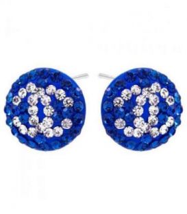 Серьги-гвоздики “Chanel”