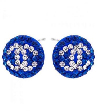 Сережки-гвоздики "Chanel"