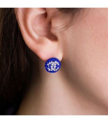 Серьги-гвоздики “Chanel”