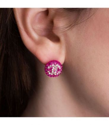 Сережки-гвоздики "Chanel"