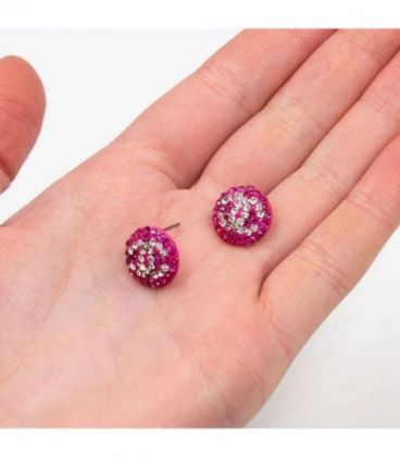 Серьги-гвоздики “Chanel”