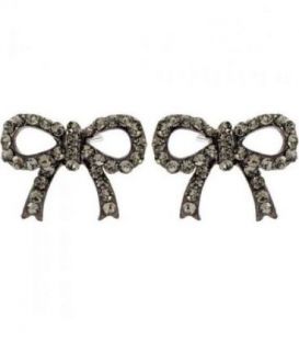 Серьги-гвоздики “Бантик”