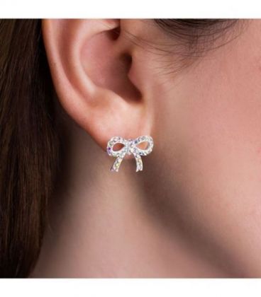 Сережки-гвоздики "Бантік"