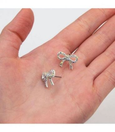 Сережки-гвоздики "Бантік"