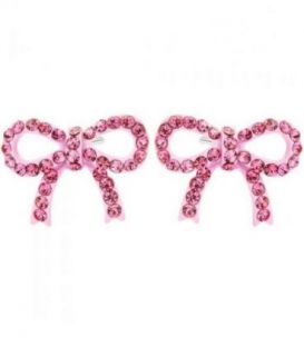 Серьги-гвоздики “Бантик”