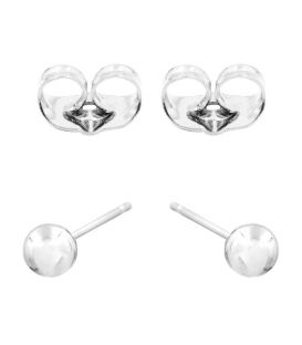 Сережки «Кулька 0,5» родоване покриття