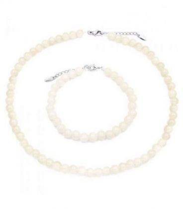 Набор "Опал" родий