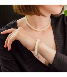 Набор "Опал" родий