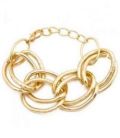 Браслет ланцюг з великих ланок,