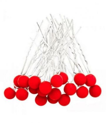 Шпилька для волос с ярким шариком