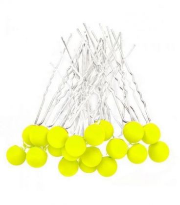 Шпилька для волосся з яскравою кулькою