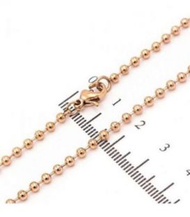 Ланцюжок позолота «Перлина» 0,2/45 см