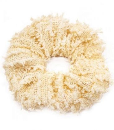 Гумка для волосся з блискучою ниткою