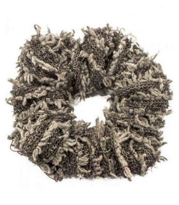 Гумка для волосся з блискучою ниткою