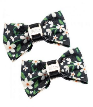 Шпильки-бокові пари 5 см "Бантик з металевою пряжкою"