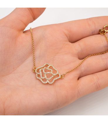 Браслет лимонне золото (Роза)