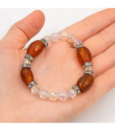 Браслет з чеського кришталю