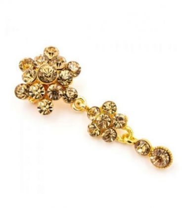 Брошь маленькая с подвеской