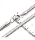 Ланцюжок плетіння «Змійка» 0,4/46 см нержавіюча сталь