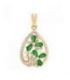 Кулон лимонна позолота «Крапля»
