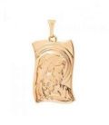 Кулон-ладанка лимонна позолота «Мати та Дитя»