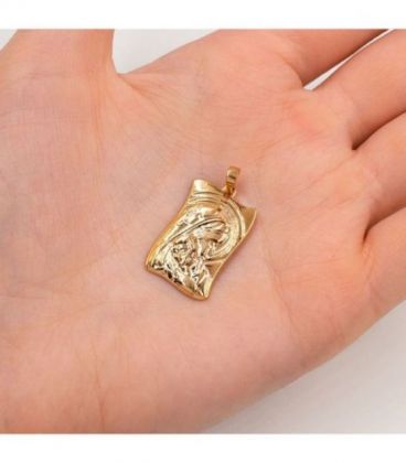 Кулон-ладанка лимонна позолота «Мати та Дитя»