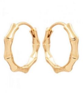 Сережки лимонна позолота, англійська застібка