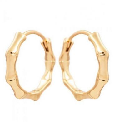 Сережки лимонна позолота, англійська застібка