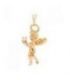 Кулон лимонна позолота «Янголятко»