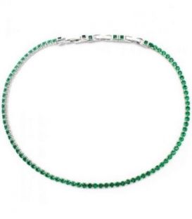 Чокер, родій з камінчиками