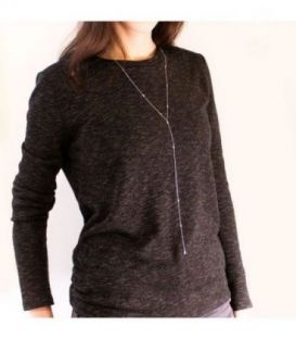 Цепочка с подвеской, родий