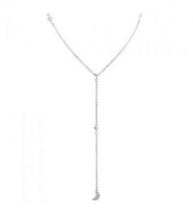 Ланцюжок з підвіскою, родію