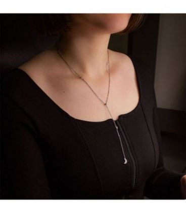 Ланцюжок з підвіскою, родію