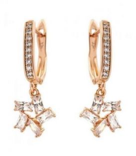 Сережки позолота «Квіточка».