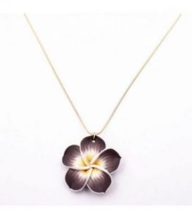 Підвіска на ланцюжку лимонна позолота "Квітка" (Медичне золото)