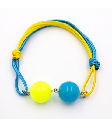 Браслет "Украина" с вставкой агат