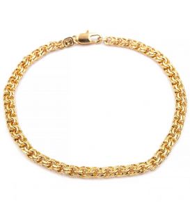 Браслет Xuping лимонна позолота "Кардинал" 0,6/21,5 см (Медичне золото)