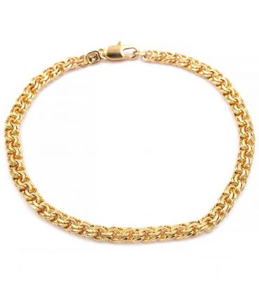 Браслет Xuping лимонна позолота "Кардинал" 0,6/21,5 см (Медичне золото)